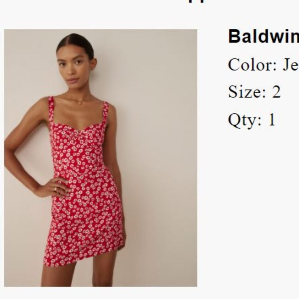 Reformation Baldwin Dress